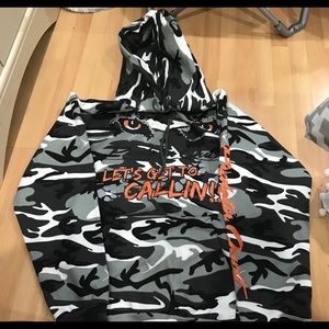 Camouflage sweatshirt